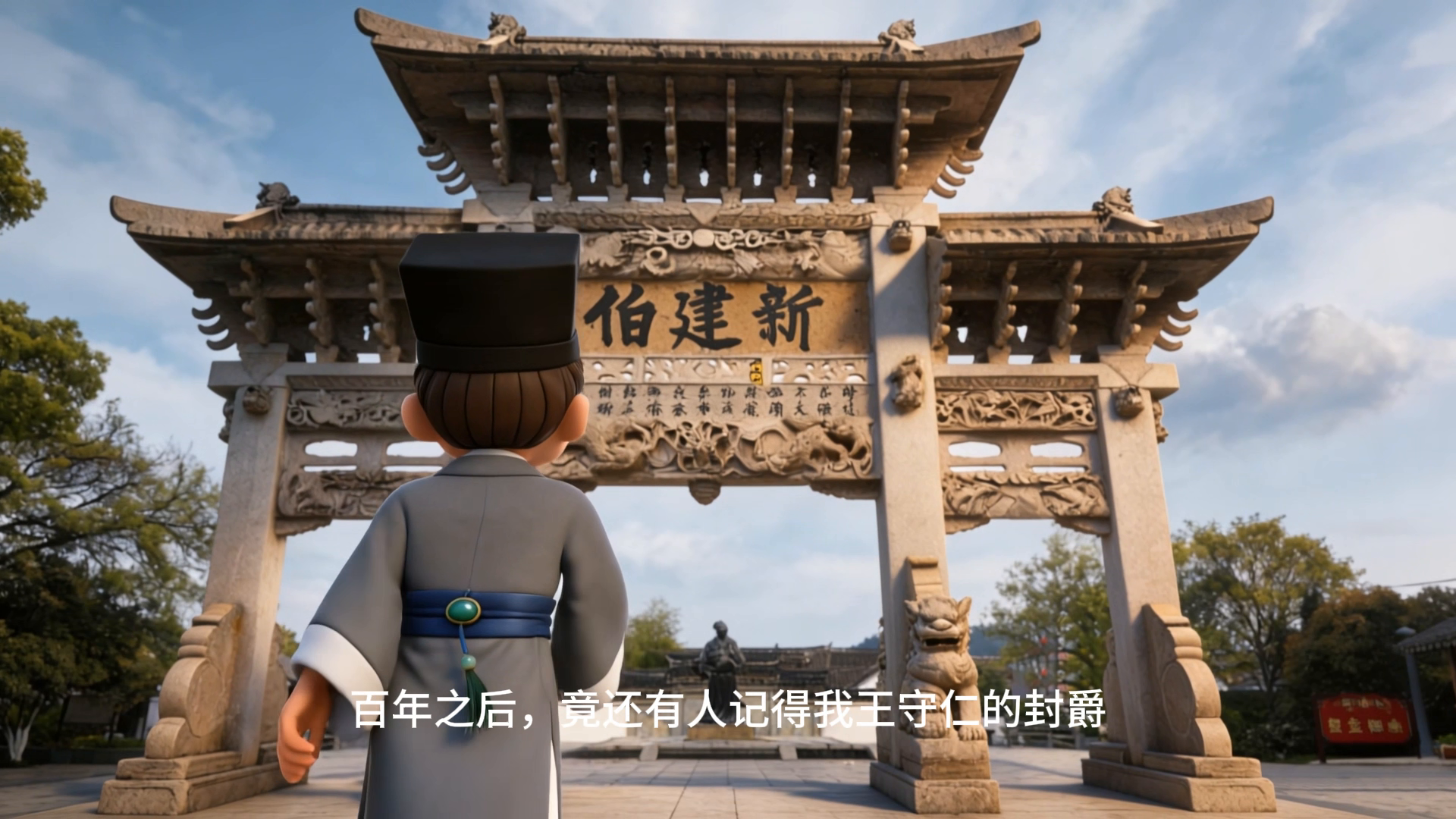 阳明古镇IP推广设计 图3